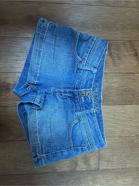 Vintage Streetwear Society Mini Jean Shorts
